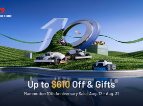 Image: MAMMOTION Celebrates 10th Anniversary with Limited-Time Savings on Robotic Lawn Mowers and Pool Cleaners