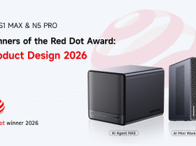 Image: MINISFORUM Wins Two 2026 Red Dot Product Design Awards for AI Mini Workstation MS-S1 MAX and AI NAS N5 Pro