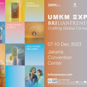 Image: UMKM EXPO(RT) BRILIANPRENEUR 2023 Paves the Way for Global Success for 700 Curated Indonesian MSMEs