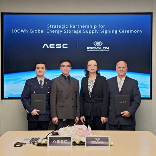 Image: AESC and Prevalon Energy Sign 10+ GWh Strategic Supply Agreement to Support Global Energy Storage Growth