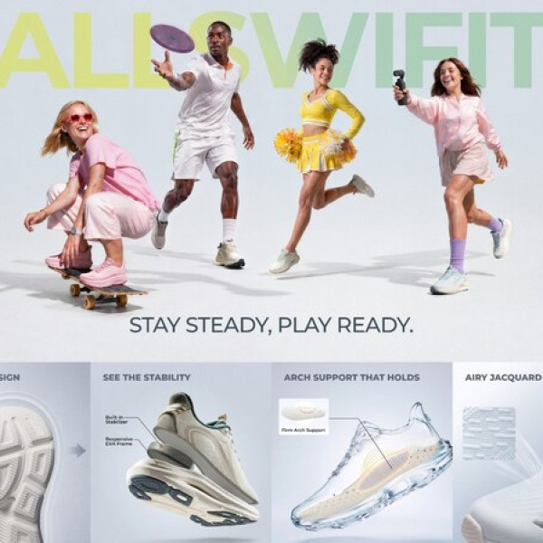 Image: ALLSWIFIT Launches the Stedi Collection, Reimagining Stability as the Foundation of Everyday Comfort
