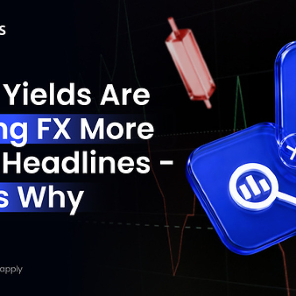 Image: Bond Yields Are Moving FX More Than Headlines - Here's Why