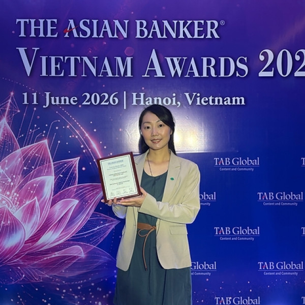 Image: Cathay United Bank Ho Chi Minh City Branch Recognized by The Asian Banker for Consumer Lending Technology