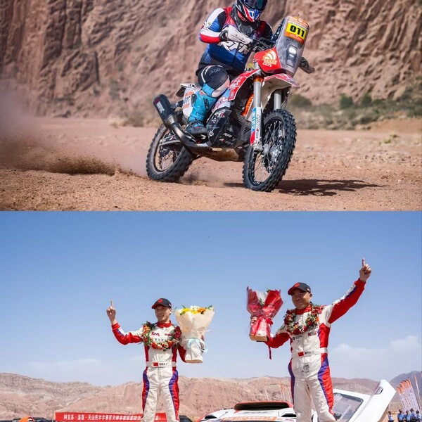 Image: CCTV+: 2026 Taklimakan Rally Concludes in Xinjiang After 17-Day Desert Challenge