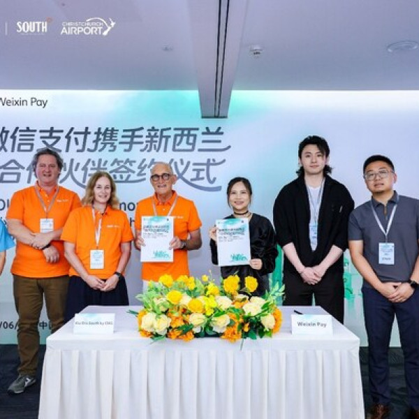 Image: Christchurch Airport Signs Memorandum of Understanding (MoU) with Weixin Pay to Strengthen Digital Payment Connectivity Across New Zealand's South Island