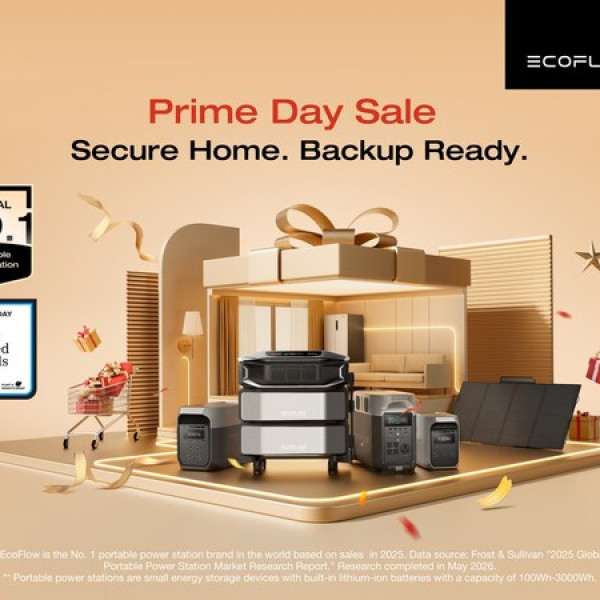 Image: EcoFlow Launches Early Amazon Prime Day Deals With Big Savings on Backup Power Solutions