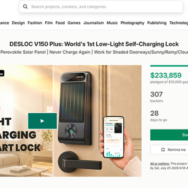 Image: Funded 100% Within One Hour: The Innovation Behind DESLOC V150 Plus
