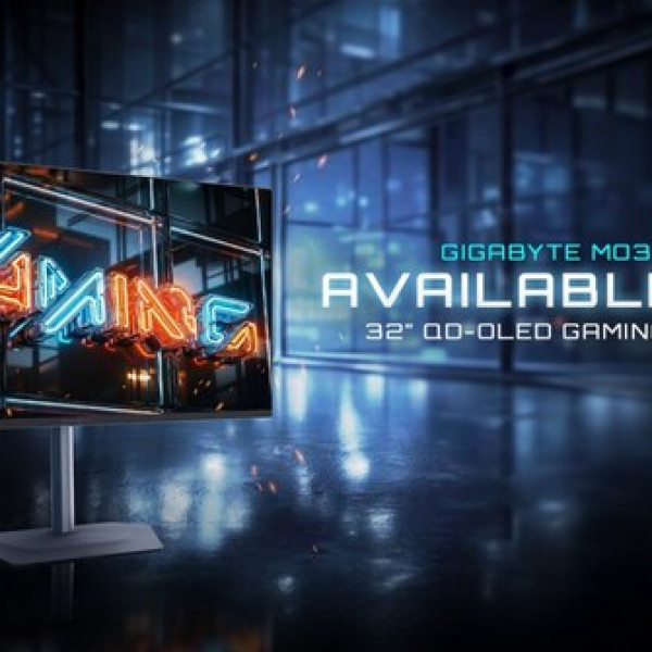 Image: GIGABYTE 32-inch 240Hz QD-OLED 4K Gaming Monitor MO32U24 Now Available with Ultra-Smooth Visual Excellence