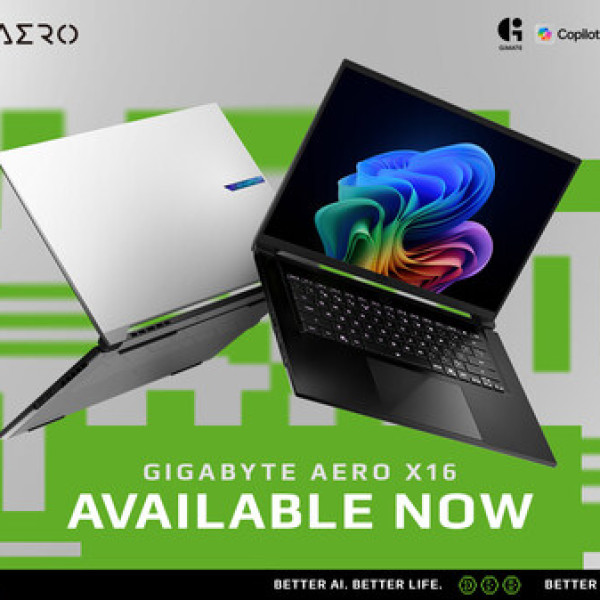 Image: GIGABYTE Announces AERO X16 Now Available, Bringing Next-Gen AI Performance to an Ultra-Thin Copilot+ PC