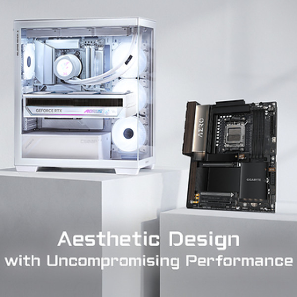Image: GIGABYTE Showcases Sleek STEALTH and Elegant WOOD PC Builds at COMPUTEX 2026