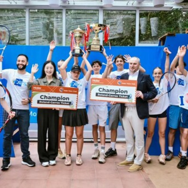 Image: Haier Brings Youth Tennis and Fan Engagement to Roland-Garros 2026 with Clay Court Open and Fans Club Event