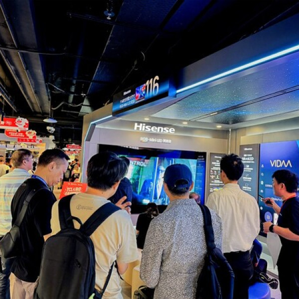 Image: Hisense Opens Its First Hong Kong Store at JD MALL, Elevating World Cup Viewing with Premium RGB MiniLED Technology