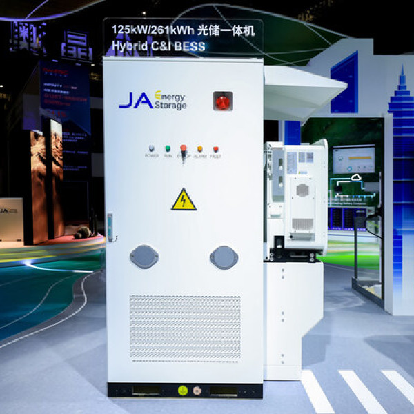 Image: JA ESS Launches JAPlanet Fusion C&I Hybrid Solar-Plus-Storage System