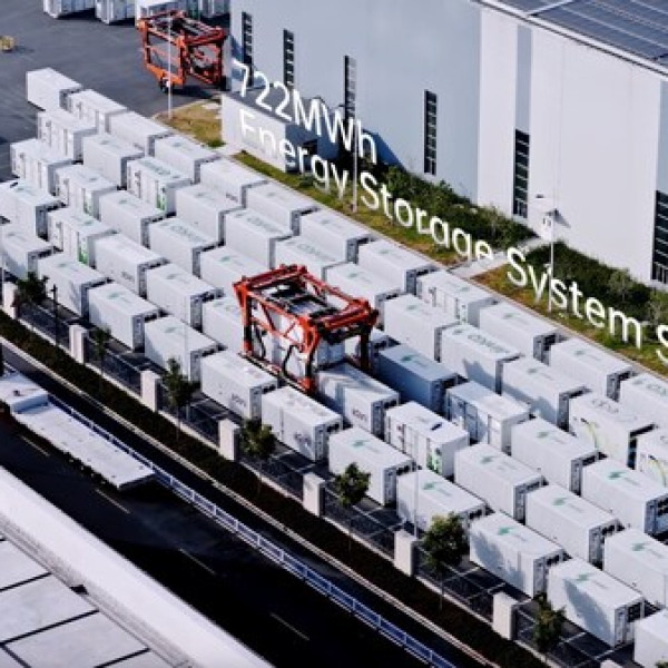 Image: Jinko ESS Delivers 722MWh BESS for India's Large-Scale Power Plant