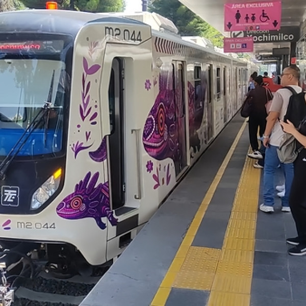 Image: "Made in China" Light Rail Vehicles Support Transit Upgrades Ahead of Global Soccer Tournament in Mexico
