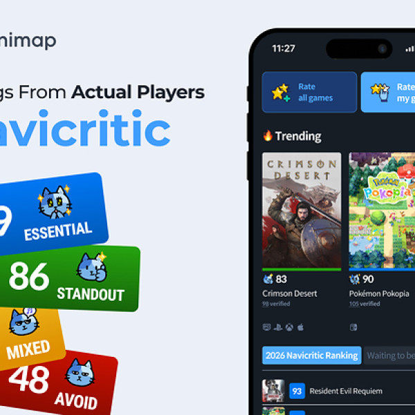 Image: Minimap Launches Navicritic, a Verified Game Rating System Built on Real Gameplay Data