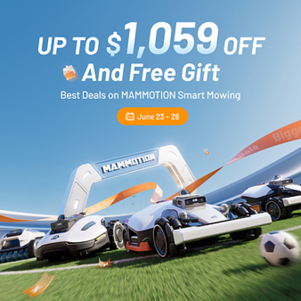 Image: Save Big on Smart Outdoor Robotics with MAMMOTION Prime Day 2026 Deals