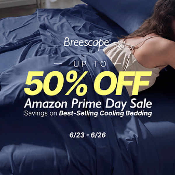 Image: Summer Sleep Comfort, Prime Savings: Breescape is offering up to 50% for June Prime Day Deals