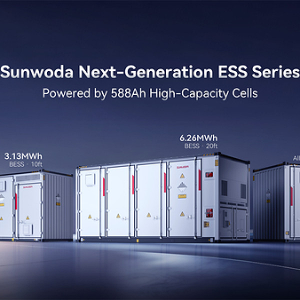 Image: Sunwoda Launches Next-Generation 588Ah-Based ESS Platform at ees Europe 2026 and Announces Safety and EU Compliance Milestones