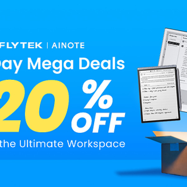 Image: Upgrade Your Productivity: Save 20% on iFLYTEK AINOTE Series This Prime Day