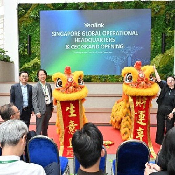 Image: Yealink Upgrades Singapore Global Operational HQ and Opens New Customer Experience Center