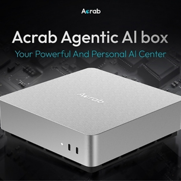 Image: Acrab Unveils GΞLIX 1 SoC and Agent Box, Bringing State-of-the-Art AI to the Edge