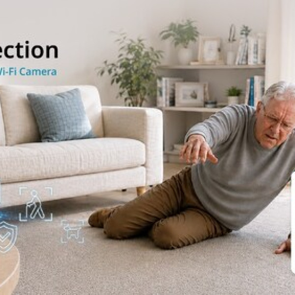 Image: D-Link Brings Advanced AI Fall Detection and Privacy Protection to Home Elderly Care with the New DCS-8610 Wi-Fi Camera