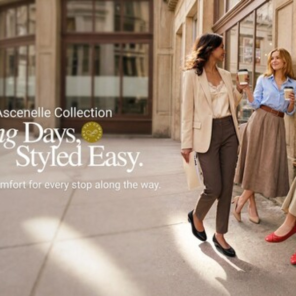 Image: DREAM PAIRS Launches Ascenelle Collection: Stylish Comfort Built for All-Day Standing and Walking