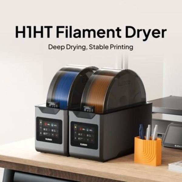 Image: ELEGOO Launches H1 HT Filament Dryer: Up to 85°C High-Temp Drying for High-Quality 3D Prints