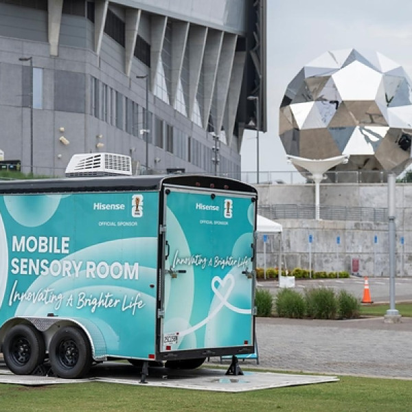 Image: Finding Calm in the Roar: Hisense Creates More Inclusive FIFA World Cup 2026™ Experiences for Fans Across All 16 Host Cities