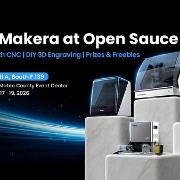 Image: Makera to Showcase Z1 and Its AI-Powered Desktop CNC Ecosystem at Open Sauce 2026