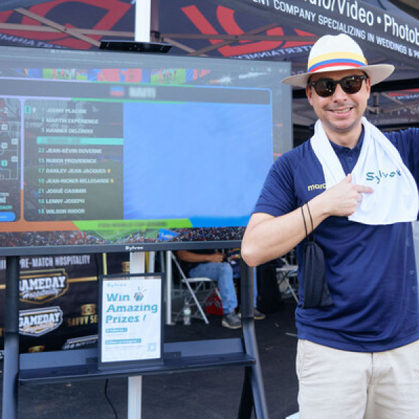 Image: Match Day Weatherproof Viewing Zone Built by Sylvox near MetLife