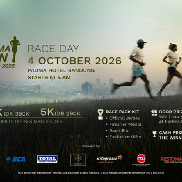 Image: PADMA RUN BANDUNG 2026 RETURNS ON OCTOBER 4th 2026 WITH A GREATER PURPOSE, UNITING RUNNERS FOR CHANGE