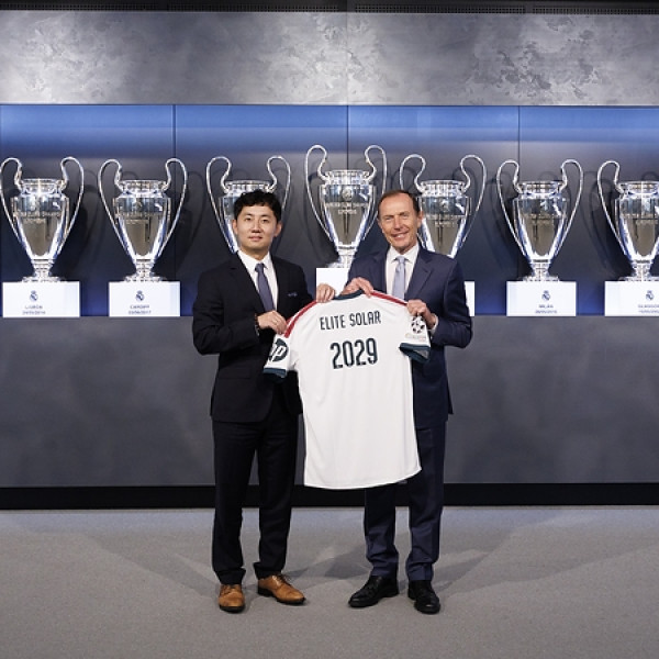 Image: Real Madrid C.F. and ELITE Solar Announce Global Strategic Partnership