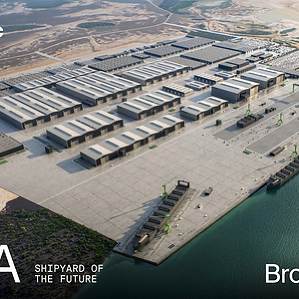 Image: Saronic to Build Port Alpha, America's Next Generation Shipyard, in Brownsville, Texas