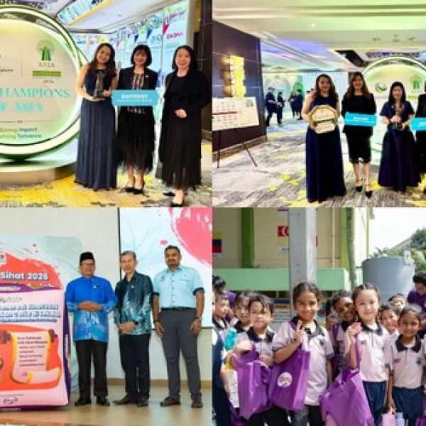 Image: SUNTORY BEVERAGE AND FOOD THAILAND WINS TWO MAJOR SUSTAINABILITY AWARDS AT ASIA RESPONSIBLE ENTERPRISE AWARDS 2026