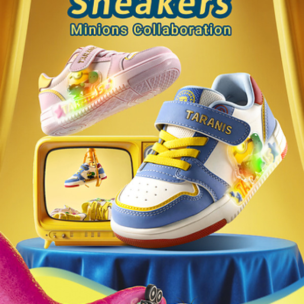Image: TARANIS Debuts Official Minions & Monsters™ Kids Sneakers Timed to Global Film Release