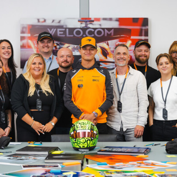 Image: Velo x McLaren Mastercard Formula 1® Team Relaunches Live Your Fandom to Bring Fans Closer to the Sport They Love