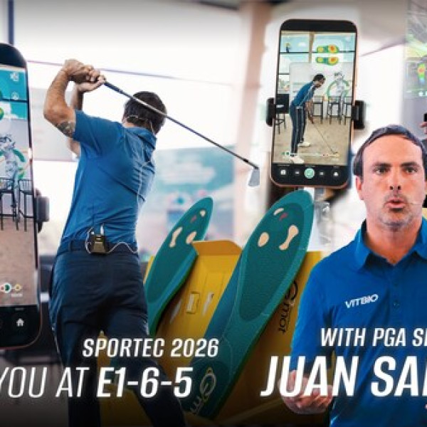 Image: VITBIO Unveils the World's First AI Golf Training System Combining Full-Body Motion Capture and Plantar Pressure Analysis