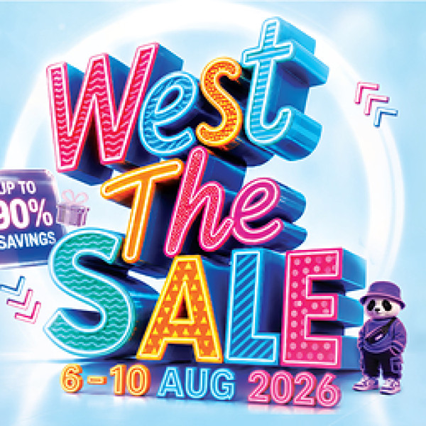 Image: West The Sale returns this National Day with new brands, rewards and shopping deals of up to 90% across IMM and Westgate
