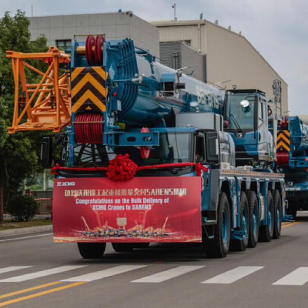 Image: XCMG Delivers Complete Wheeled and Crawler Crane Fleet to Sarens