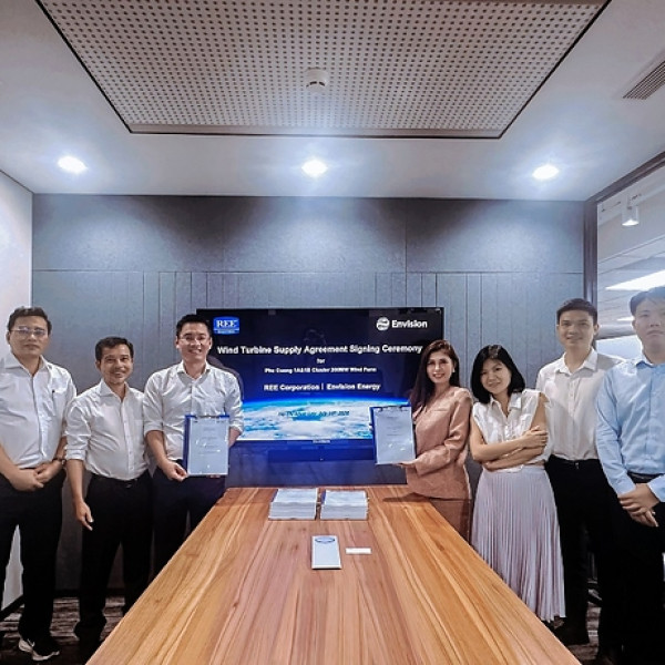 Image: Envision Energy Secures Its Largest 200 MW Nearshore Wind Project in Vietnam with REE Energy, Strengthening Future Energy System Across Southeast Asia