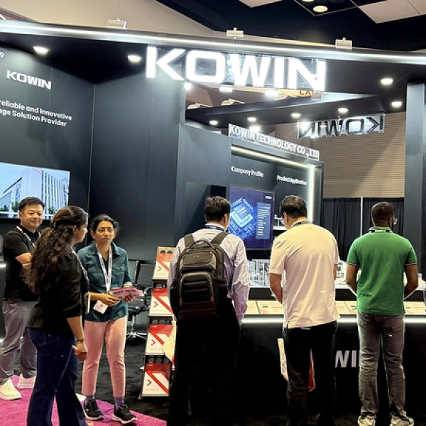 Image: KOWIN Showcases full-line Storage Portfolio at FMS 2026: High-performance Storage Products Drives AI Innovation