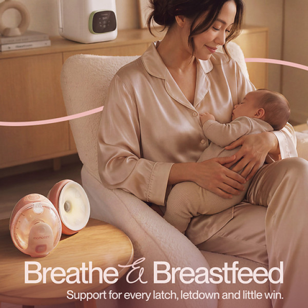 Image: Momcozy Launches Wellness 1 Warm-Massage Wearable Breast Pump Alongside Breathe & Breastfeed Across Southeast Asia