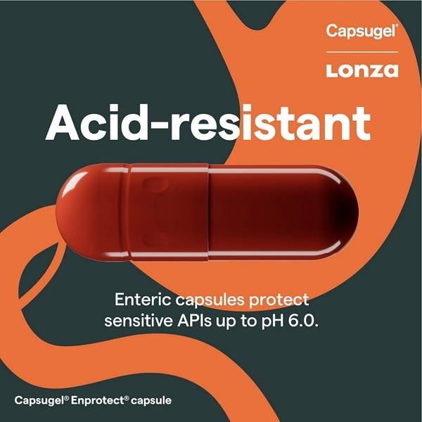 Image: New Study Confirms Capsugel® Enprotect® Capsules Deliver Robust Gastric Integrity Under Both Fasted and Fed Conditions