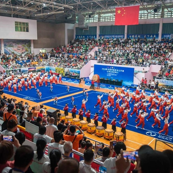 Image: Traditional Martial Arts Showdown: Kungfu Elite from Home and Abroad Converge on Yongchun
