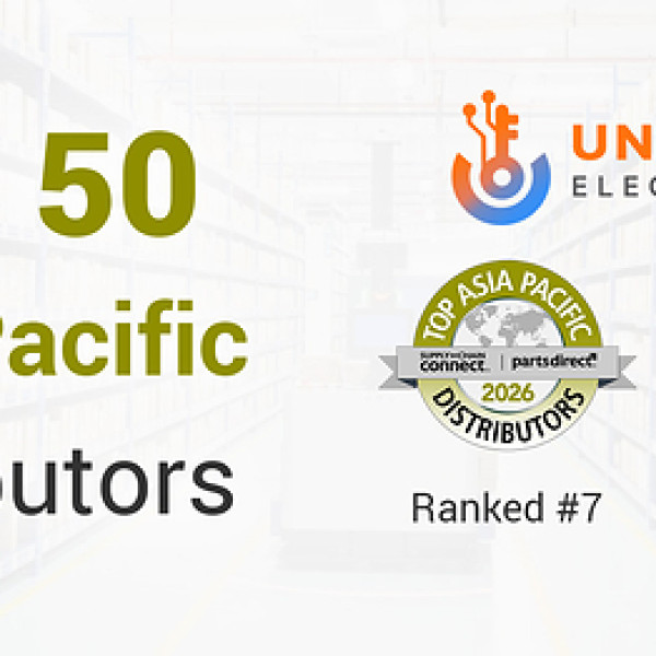 Image: Unikeyic Electronics Ranked No. 7 on Supply Chain Connect's 2026 Top 50 Asia Pacific Distributors List