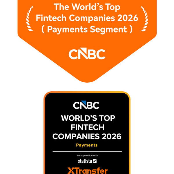 Image: XTransfer Named to CNBC's World's Top Fintech Companies 2026