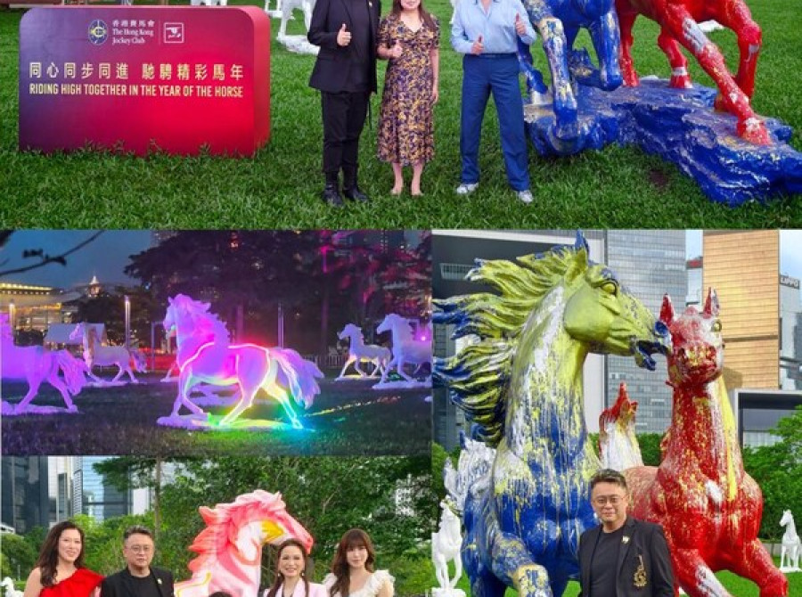 Image: Harmonious Horse International Exhibition Tour Gallops into Tamar Park, Becoming New Community Landmark in Hong Kong