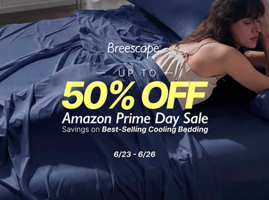 Image: Summer Sleep Comfort, Prime Savings: Breescape is offering up to 50% for June Prime Day Deals